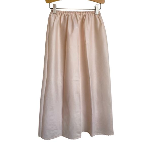 Warners Vintage Pale Pink Skirt Slip - Picture 1 of 8